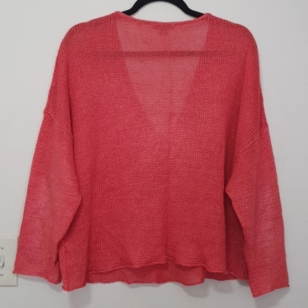 Helmut Lang Oversized Knitted Cropped Top - Picture 8 of 8